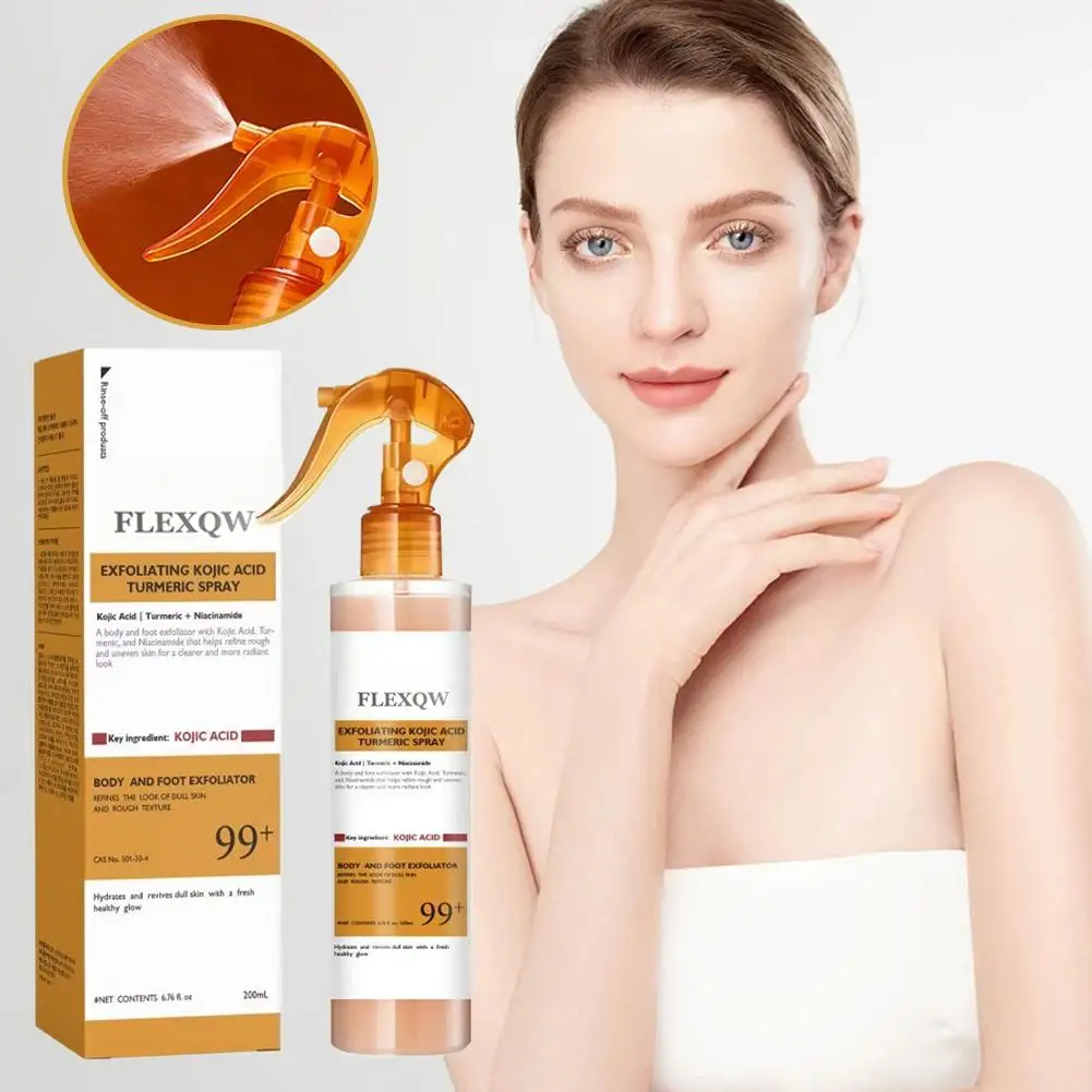 

Спрей для тела с кератином и куркумой, 200 мл: увлажняющий, осветляющий, разглаживающий, для ухода за кожей тела и стоп, для всех типов кожи