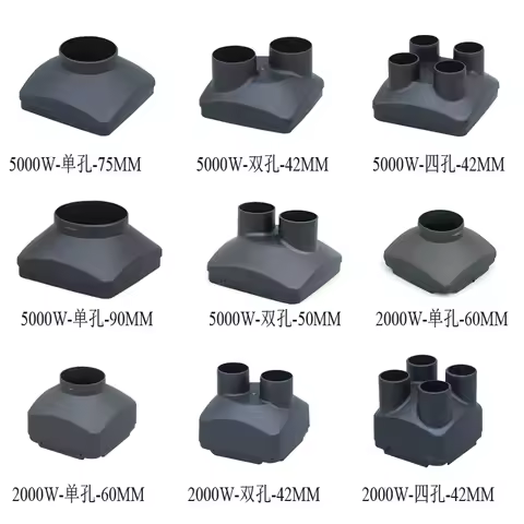 42/60/75/90mm 2KW / 5KW Car Air Outlet Vent Cover For Air Diesel Parking Heater Parts Webasto Heater Truck Bus Caravan