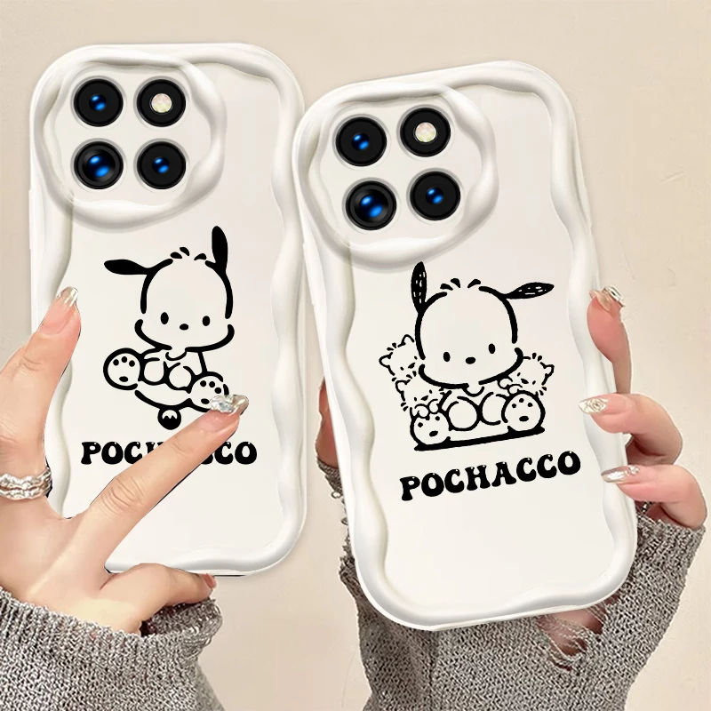 Cartoon Pacha Dog Cool For Xiaomi Mi 14 12 12T 11 Lite Poco M6 X6 X5 X4 X3 M3 F4 Pro GT NFC 5G Wave Oil Cover Phone Case