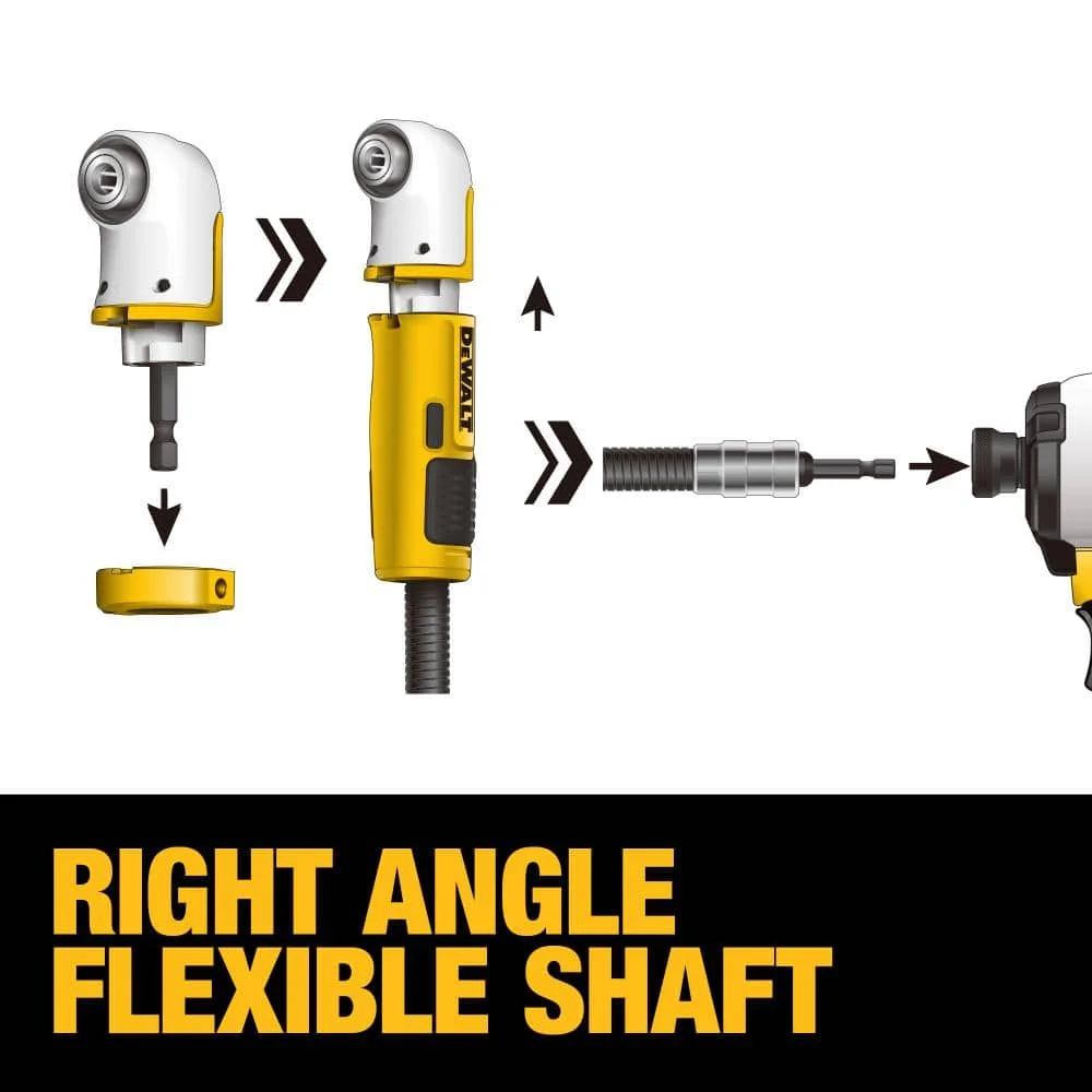 Dewalt Dwamraset 맥스 핏®모듈식 직각 시스템 드라이버 드릴, 전동 공구 액세서리