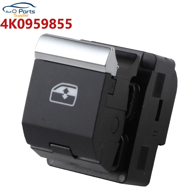 New 4K0959855 Power Window Master Switch Button for Audi A3 A6 Q3 Q4 S3 S6 S7 e-tron Sportback