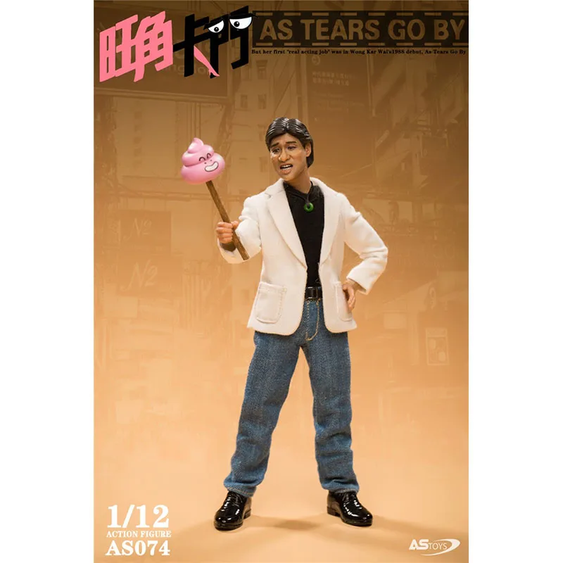 

In Stock Original ASTOYS AS074 1/12 Asian Singing God Jacky Cheung Movie Character Model Art Collection Toy Gift