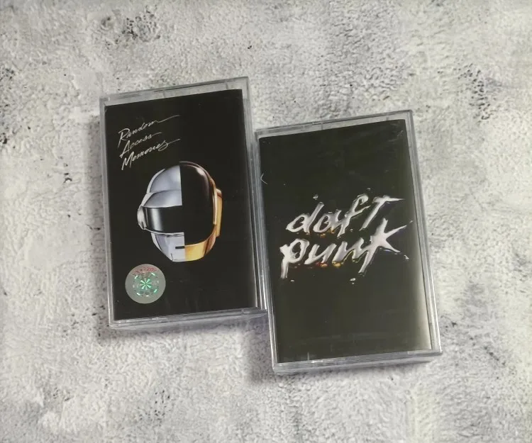 DJ Daft Punk Music Tape Random Access Memories Album Discovery Cassettes Cosplay Recorder Car Walkman Soundtrack Box Collection