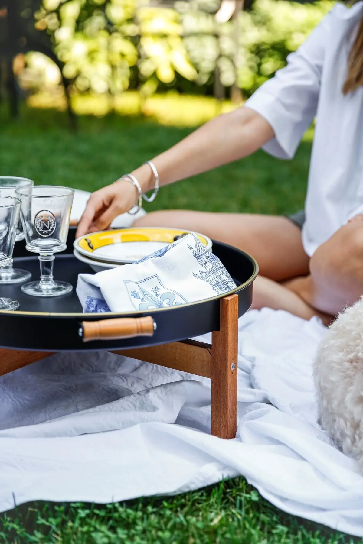 

Country style black tray Tea tray & floor tableware luxury 2022 tray Tea tray Tea tray