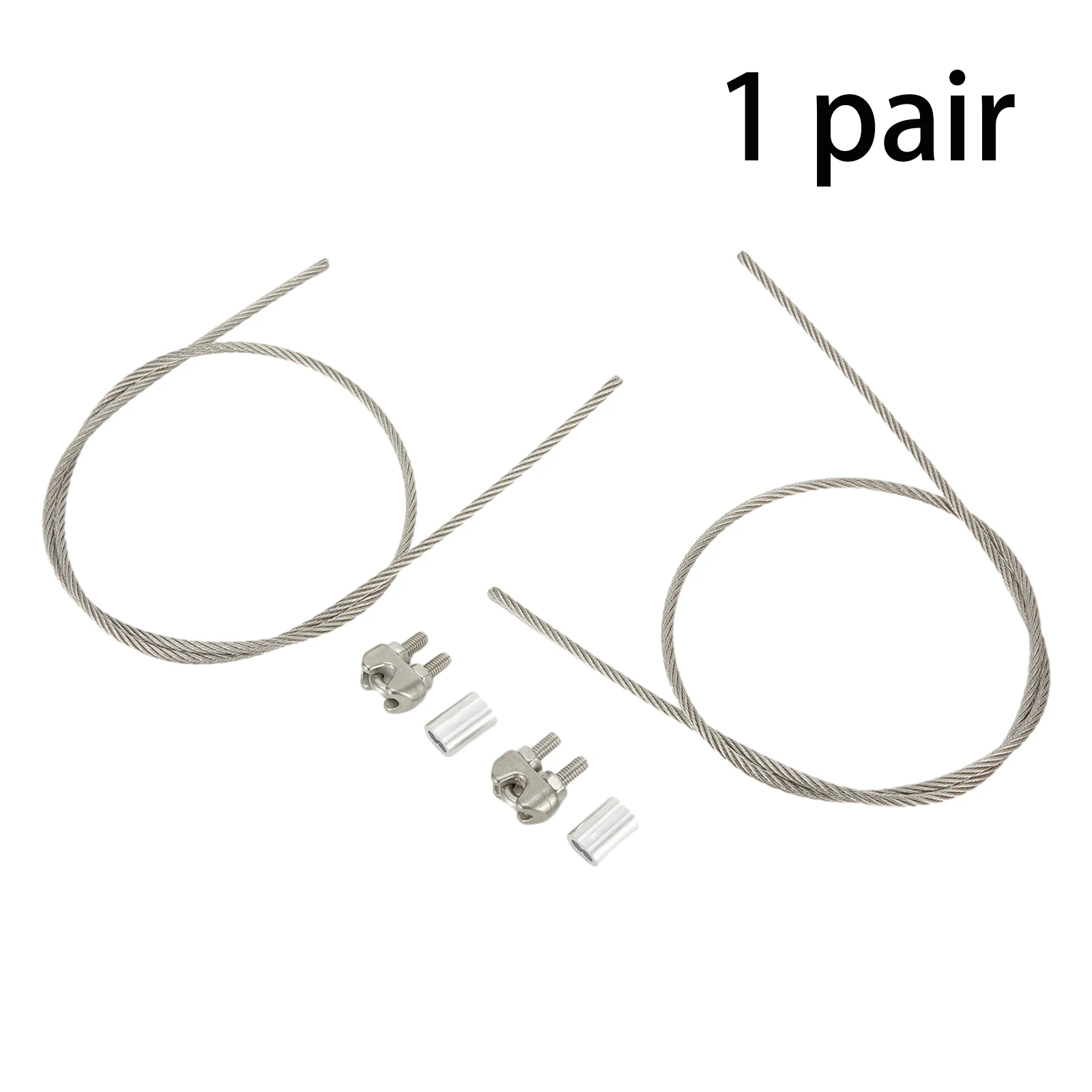 Cordage Wire Cordage Rope Fixed Rope Fixed Cordage Strong Capacity With Accessories Length 60cm Stainless Steel Solar Cell Plate