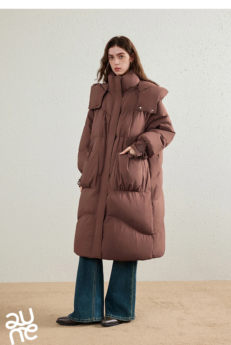 TOYOUTH Women's Short Down Jacket 2026 Winter New College Sporty Windproof Warm Liner Two Piece Set