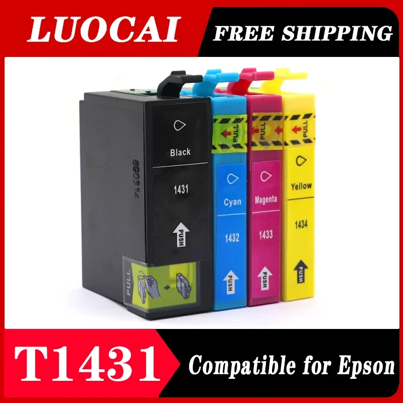 

T1431 T1432 T1433 T1434 ink cartridge compatible for Epson ME Office 960FWD 900WD 940FW 85ND WF-7018 Printer