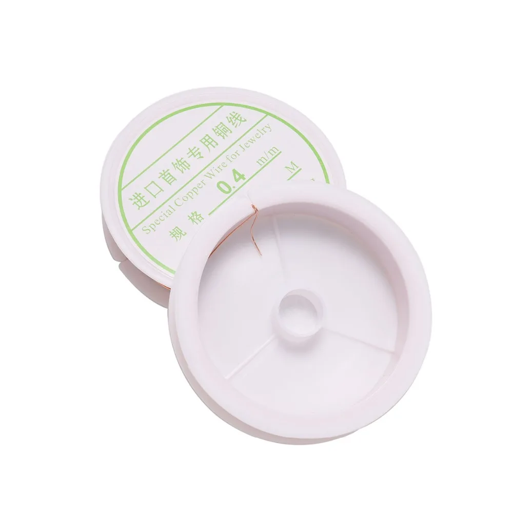 سلك نحاسي قوي مزين بالخرز لصنع الحُلي بنفسك ، إكسسوارات قلادة ، سوار وصنع ، من من من من شِين ، من من من شِين ، من من شِمال من النحاس ، من من من شِمال من الخارج ، من شِمال من الخارج #6