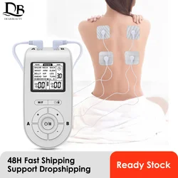 24 Modes Electric TENS Muscle Stimulator EMS Pulse Acupuncture Face Body Massager Digital Therapy Massage Tool Electro Stimulato