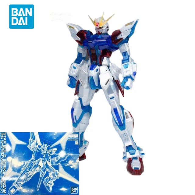 Bandai Original GUNDAM Anime Model MG 1/100 STAR BUILD STRIKE GUNDAM RG  SYSTEM Ver Action Figure PB Limited Toys Gifts for Kids - AliExpress 26