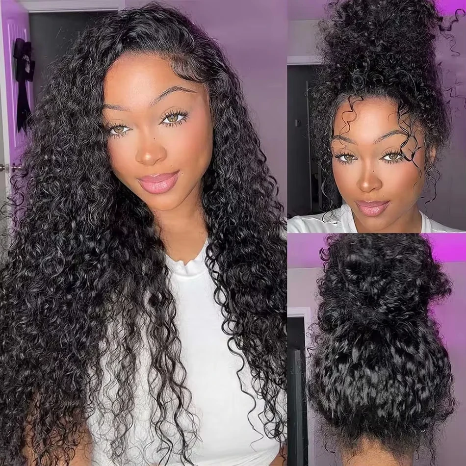 

360 Lace Front Wigs Human Hair Deep Wave 360 Full Lace Human Hair Wigs For Black Women 250 Density HD Lace Front Wigs Human Hair