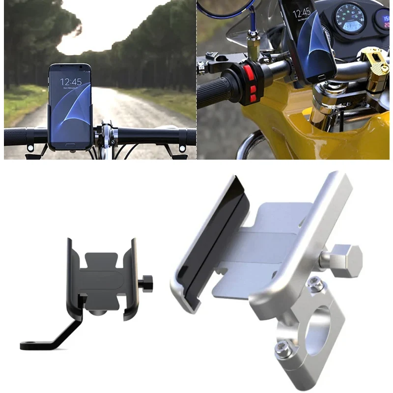 Motorcycle Mobile Phone Holder Gps Navigator Rearview Mirror Handlebar Bracket For YAMAHA MT03 MT07 MT09 MT10 MT25 MT 03 07 09