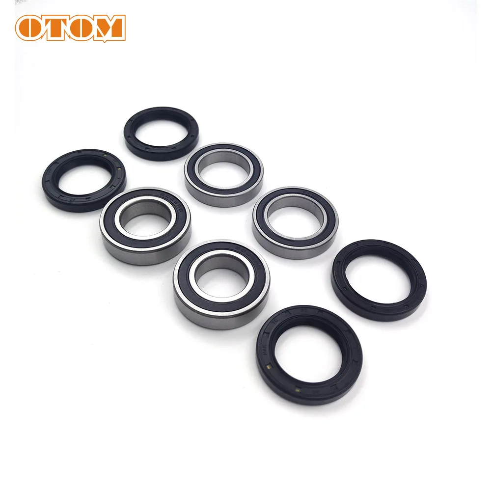 OTOM Motorcycle Front And Rear Wheel Bearing Hub Oil Seal Kit For KTM SX SXF EXC EXCF XCW SMR HUSQVARNA TC TE TX FX FS Motocross