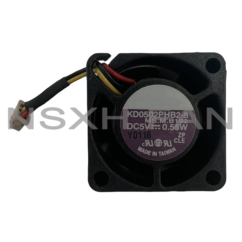 KD0502PHB2-8 2515 25X25X15MM 5V 0.55W Precision Instrument Cooling Fan