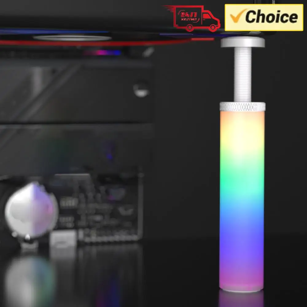 

Держатель для видеокарты 5V 3Pin ARGB, регулируемый телескопический поворотный кронштейн для графического процессора, магнитное основание из алюминиевого сплава для ATX/MATX/ITX