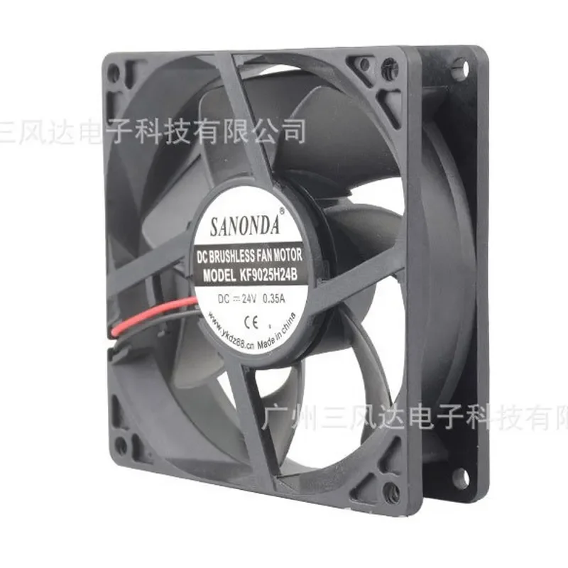 DC9025 24V 0.35A Ball Bearing Inverter Chassis Fan for Silent Operation and High Air Volume