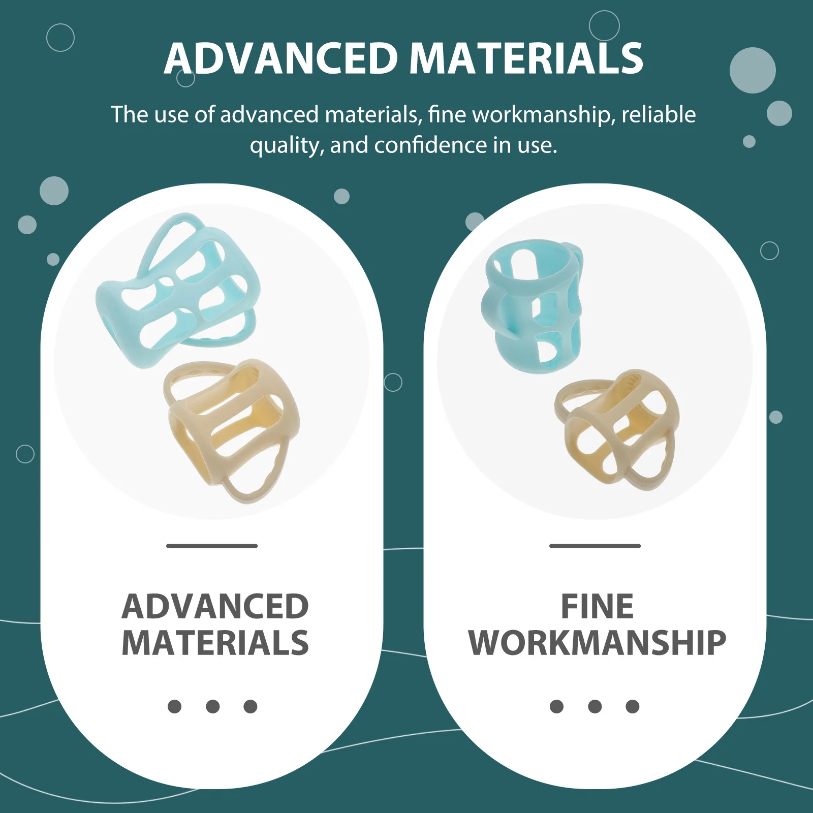 

2 шт. защитные чехлы для детских бутылочек, защита от падения, чехол для бутылочки для кормления, гибкая, удобная, для использования, в ассортименте