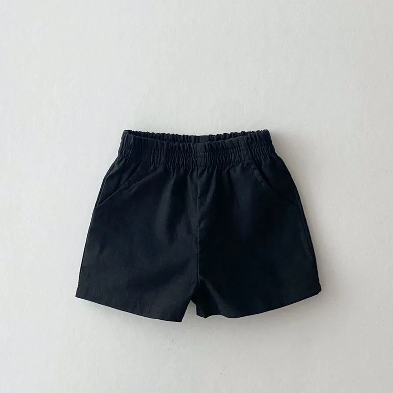 Baby Cotton Shorts 0-3 Years Summer Infant Boy Girl Plaid Casual Shorts Fashion Loose Sports Shorts Toddler Versatile Clothes 4