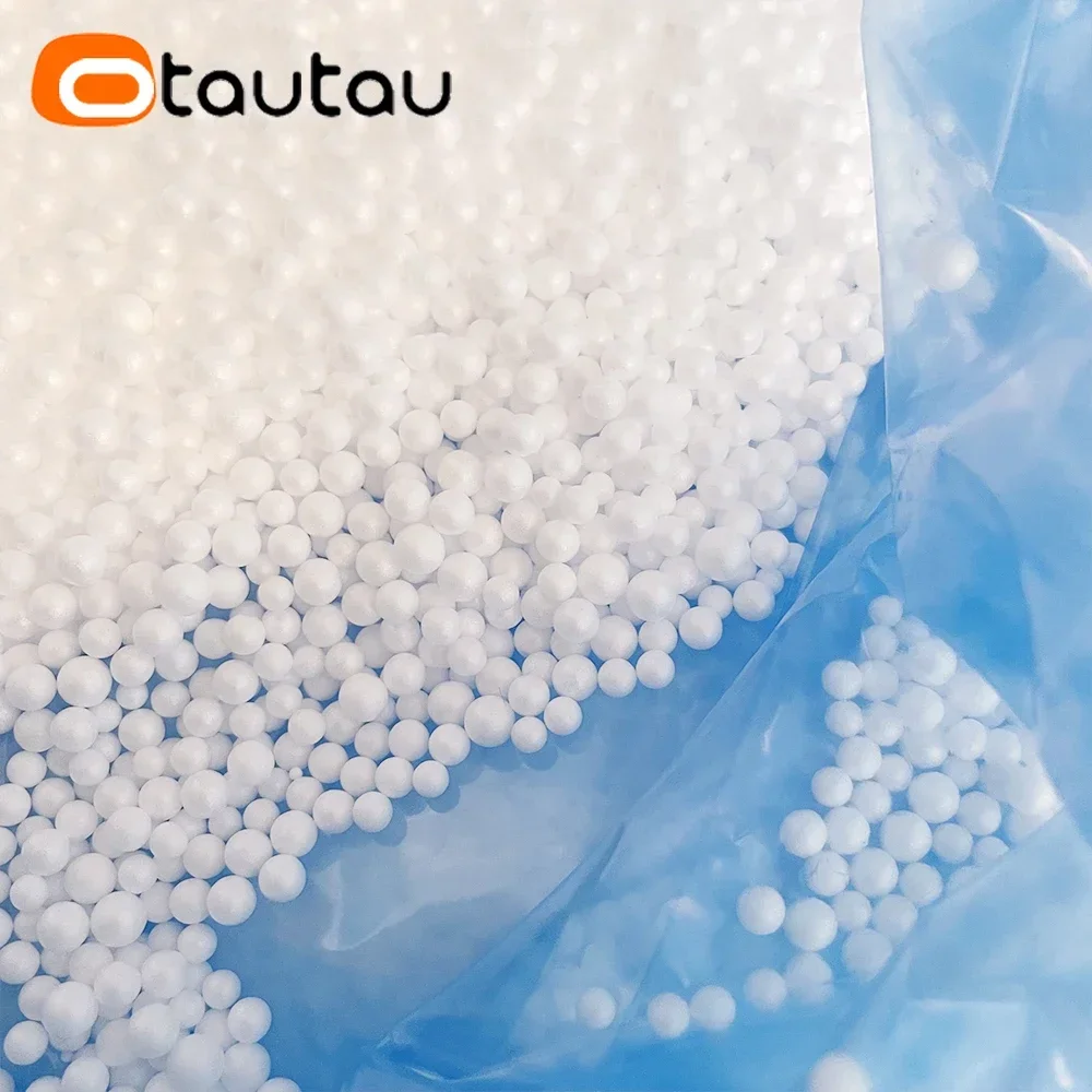 OTAUTAU 22L 3-5mm EPS Ball Pouf Refill Filler Foam Polystyrene Bean Bag Sofa Chair Pillow Doll Filling Artificial Snow TL003