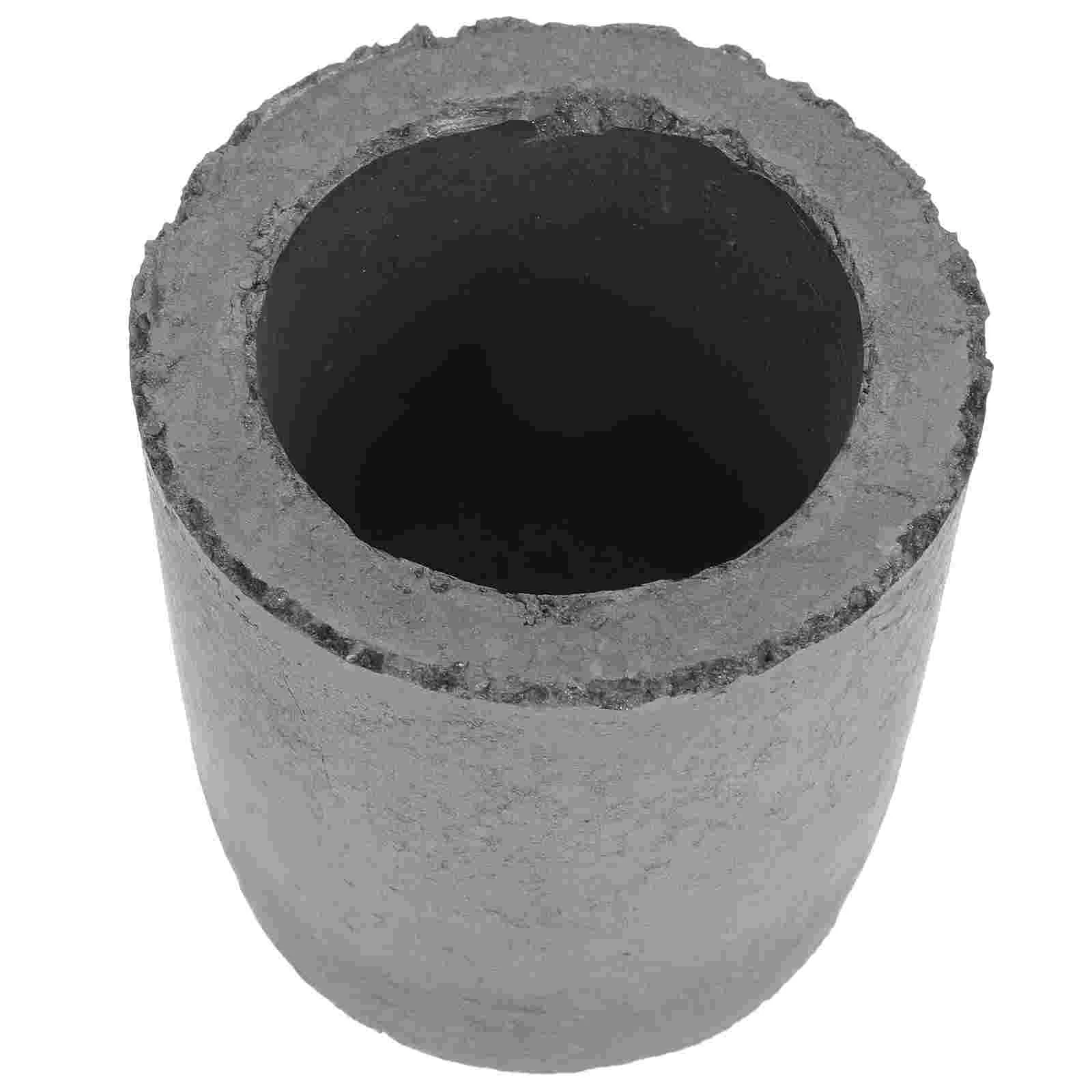 Silicon Carbide Graphite Crucible Round Casting Mold Ingot Molds for Metal Silver Lead Melting Gold