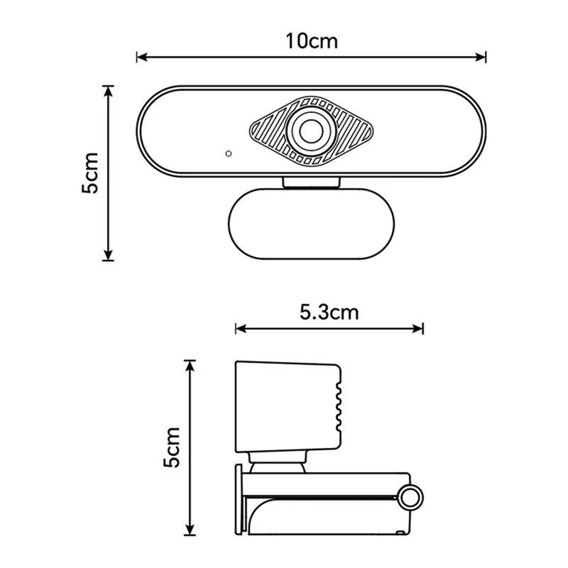 FFYY-4K High Definition Q20 Computer Camera Desktop Notebook Online Class Dedicated Live Camera