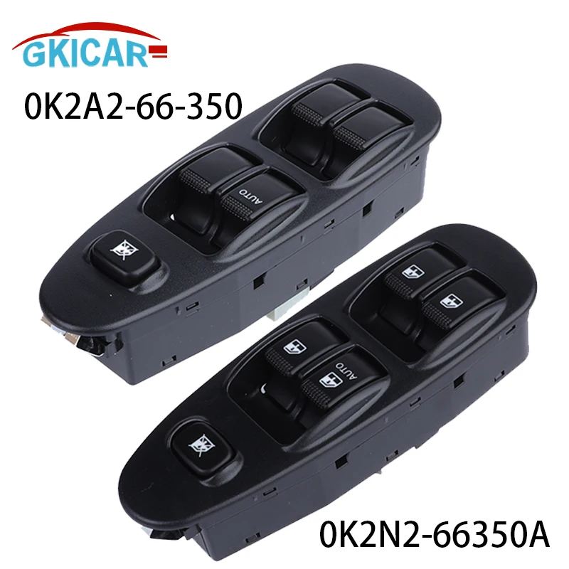 ODiDiO 0K2A2-66-350 0K2N2-66-350A Front Left Car Power Window Switch 0K2A266350 0K2N266350A For Kia Sephia Sedan