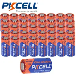 40PC PKCELL Alkaline Batteries 6V A544 4LR44 PX28A 6V Alkaline Non-Rechargeable Battery for Dog Collar Camera