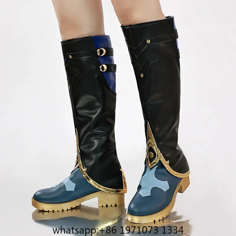 New Order Style Sunday Cosplay Shoes Honkai Star Rail Mr. Sunday Cosplay Shoes Uniform Role Playing Shoes Prop Anime Suits