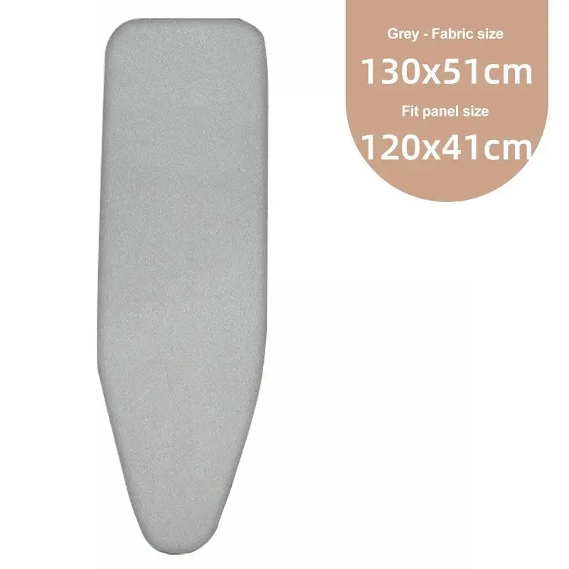 Iron Cover For Ironing Board Iron Board Replacement Cover Resist Scorching Stain Resistant Thick Cotton Padding With Elastic