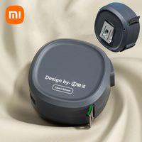Xiaomi Mini Tape Measure Self-locking Steel Tape 3/5/7/8/10m High Precision Retractable Gauging Meter Ruler Home Measure Tools
