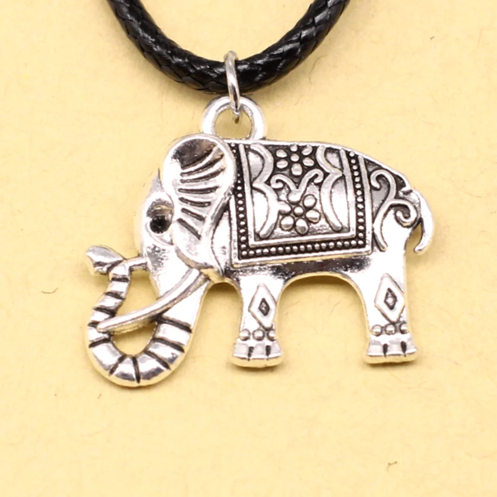 1 Piece 20x24mm Elephant Necklace For Girls Jewelri Make