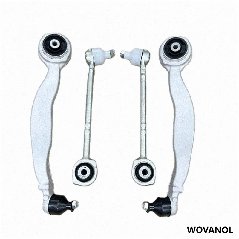 4PCS Front Control Arm with Stabilizer Link for W212 W218 4Matic CLS400 CLS550 E350 10-19 2123301911 2123303111 2123303211