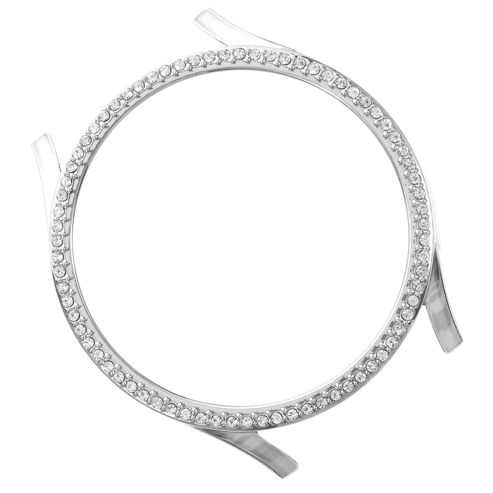 

Rhinestone Protective Case For Watch5/4 40Mm Sparkle Bumper Frame Shockproof Scratch Resistant Lightweight Watch