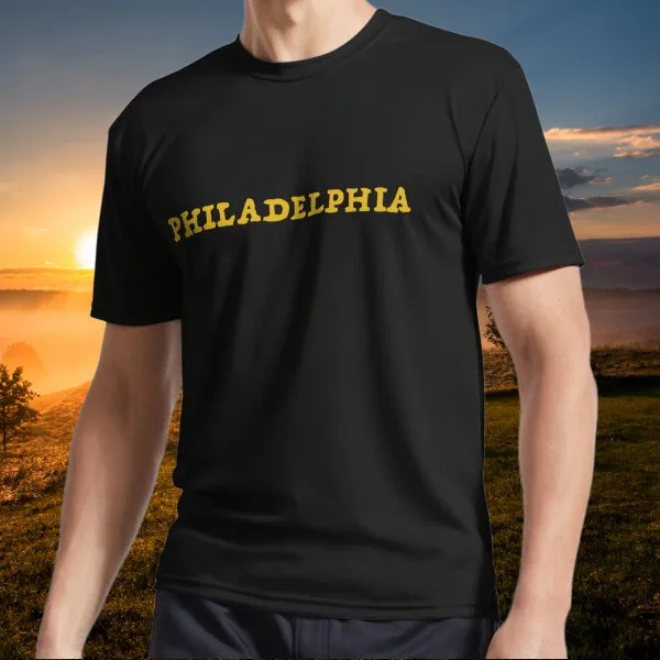 New item P H I L A D E L P H I A Active Logo T-Shirt Funny Size S to 5XL