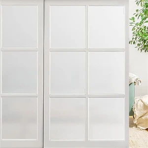 Puro privacidad de la ventana helada Película opaca Sun Bloqueo Aislamiento de calor Aislamiento Autoadhesivo Sticulador de vidrio decorativo 12 mejores ventanas de ventas de ventas - №7