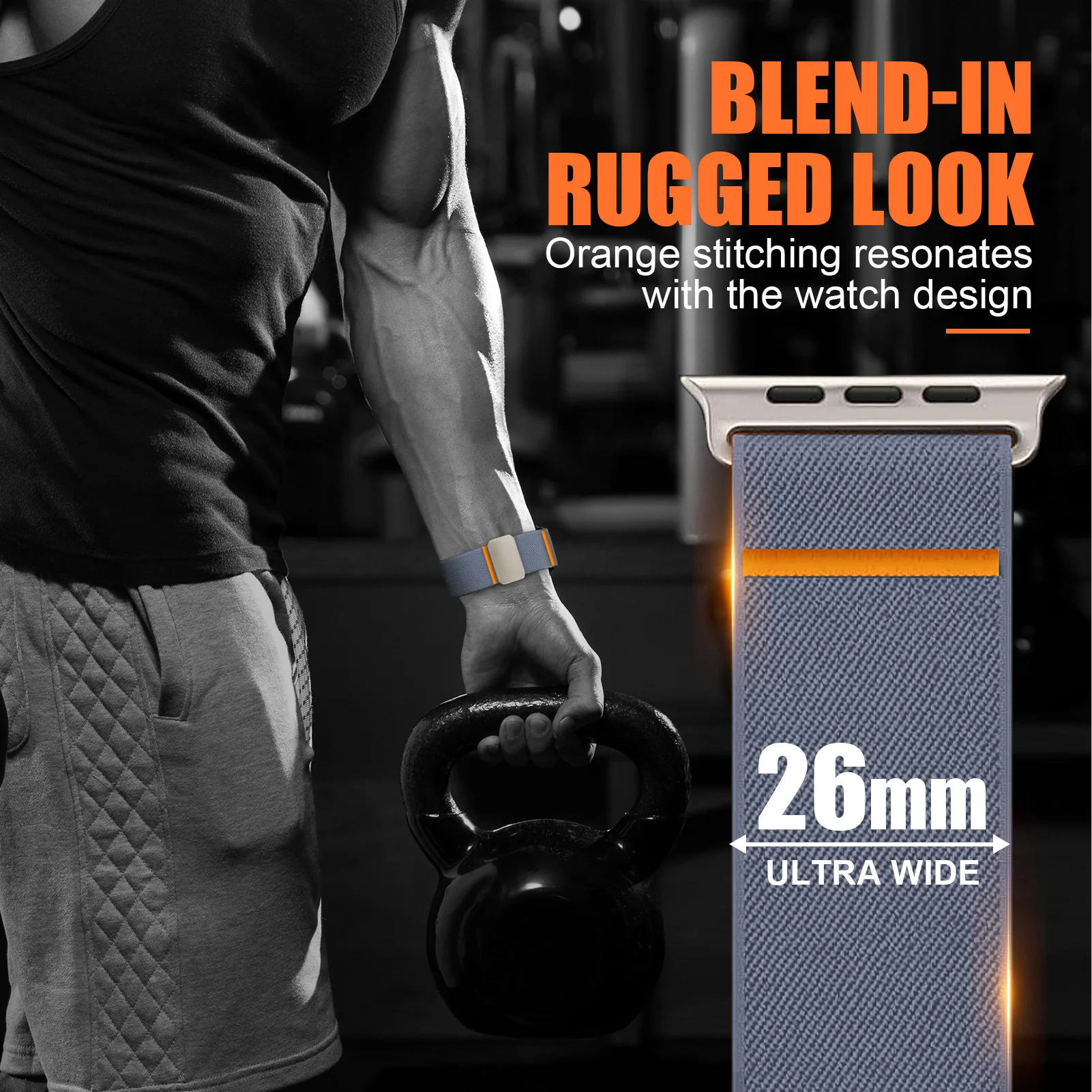 الأشرطة المغناطيسية لساعة أبل الترا 2 الفرقة 49 مللي متر 44 مللي متر 46 مللي متر 42 مللي متر 45 مللي متر النايلون حلقة سوار كوريا IWatch سلسلة 10 9 8 7 6 5 SE