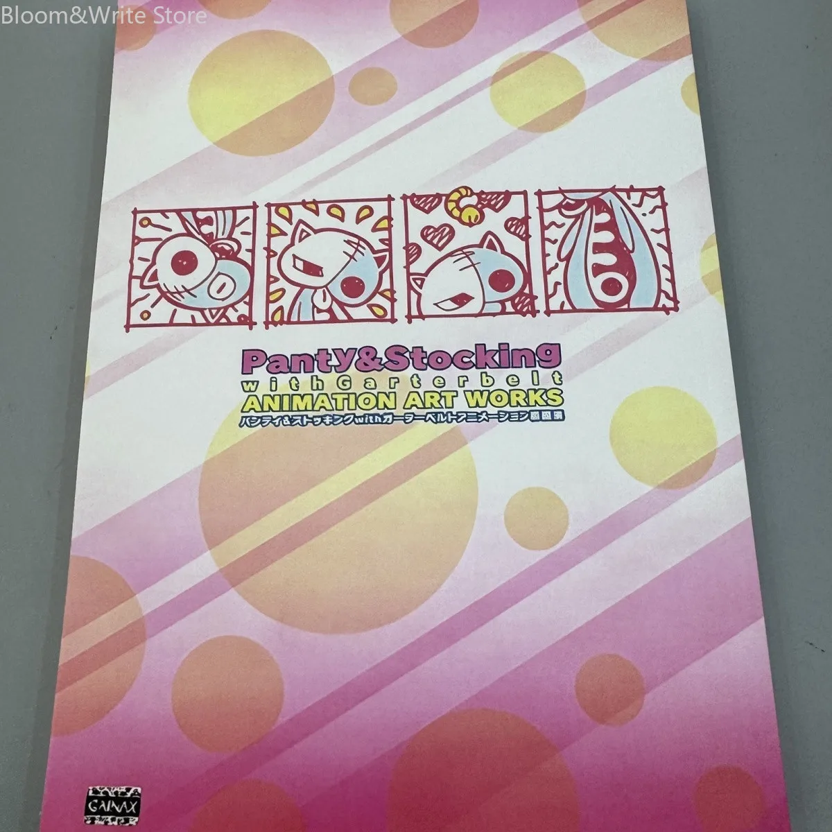 Panty & Stocking with Garterbelt Anime Artbook 320 Pages Storyboard Line Sketches Character Drawing Reference Book
