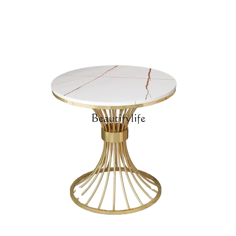 

FG28Light luxury hotel sofa side few simple modern home bedroom bedside small round table balcony small coffee table