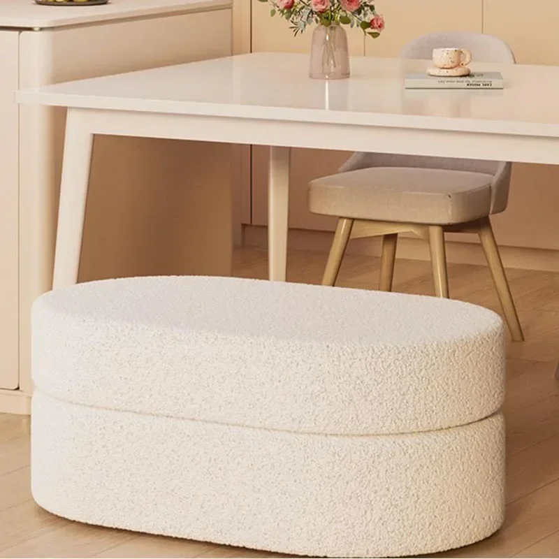 Cheap Storage Dining Kitchen Stool Round Interior Living Room Low Dining Table Stool Lightweight Taburete Furniture Home