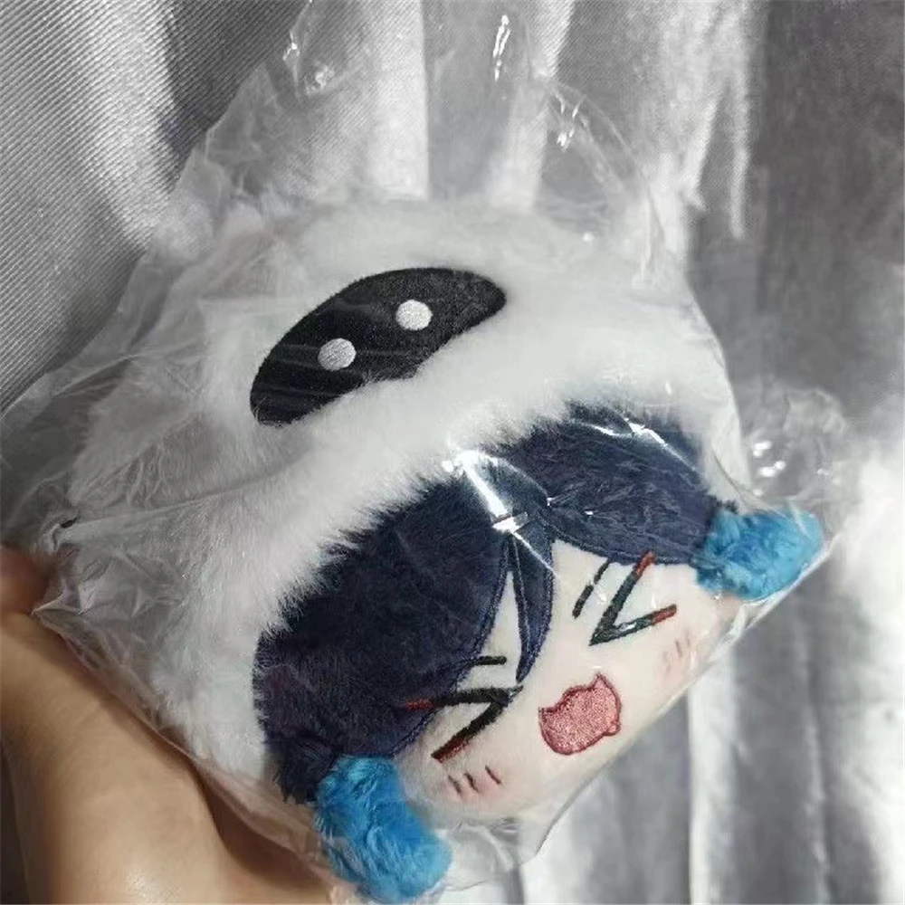 15cm Game Genshin Impact Kawaii Barbatos Hat Venti Cap Cosplay Cartoon Soft Plush Doll Figure Gifts Kids Prop