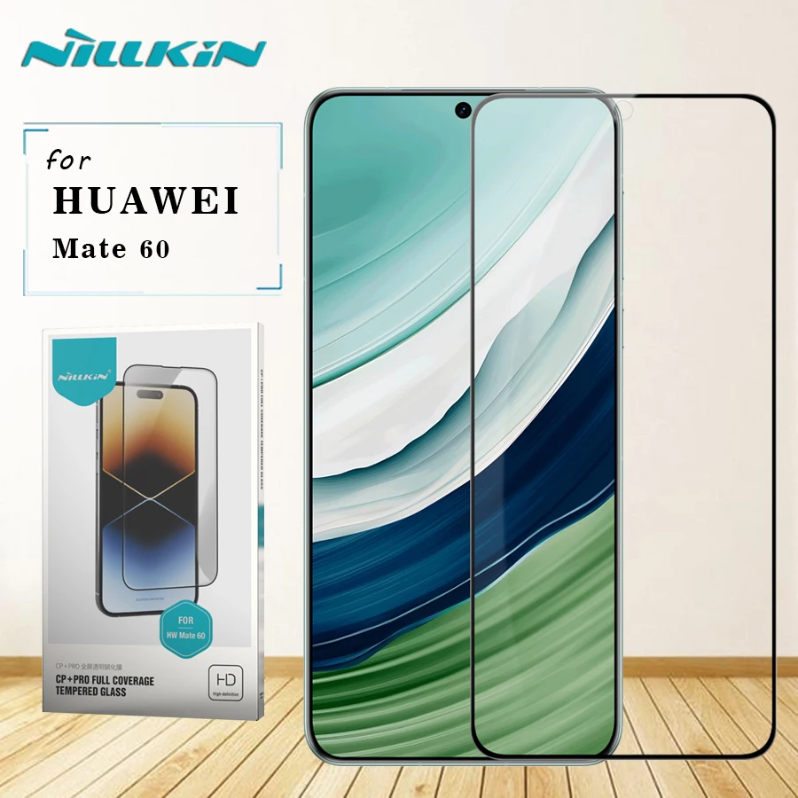 for Huawei Mate 60 Glass Nillkin CP+PRO 9H  2.5D Anti-Explosion Tempered Glass Screen Protector for Huawei Mate 60