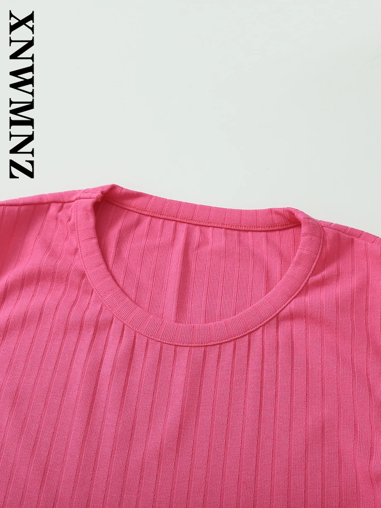 XNWMNZ 2025 Summer New Women Clothing club Chic O-Collar Sleeveless Splicing Dresses Fashion Woman Dress Party Midi long