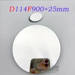 D114F900 Newtonian Reflective Astronomical Telescope 114900 Reflective Primary Mirror Objective Lens Group with Secondary Mirror