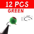 12 piezas VERDE