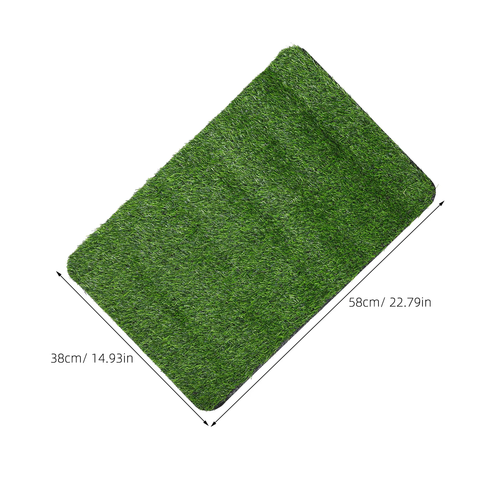 

Non Mat Indoor Floor Mat Washable Entryway Rug for Bathroom Office Thick Polypropylene Fiber TPR Backing Low