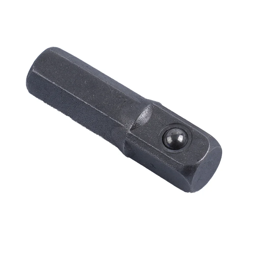 Adattatore per presa da trapano da 2 pezzi da 1/4 "per cacciavite A percussione estensione da codolo esagonale A presa quadrata da 1/4 di pollice per il montaggio su uno strumento esagonale