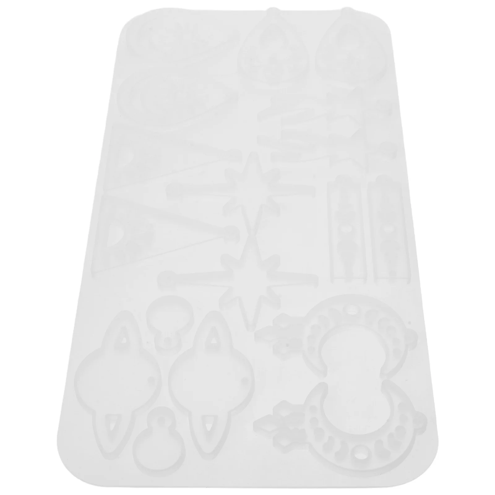 لتقوم بها بنفسك نجمة القمر على شكل الراتنج قوالب سيليكون أقراط قلادة المفاتيح الايبوكسي صياغة مستلزمات صناعة المجوهرات التصاميم الإبداعية