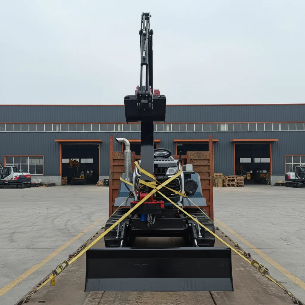 

35HP Mini Crawler Tractor Front Loader Multi Attachment Farm Machinery EPA Certified Fast Shipping