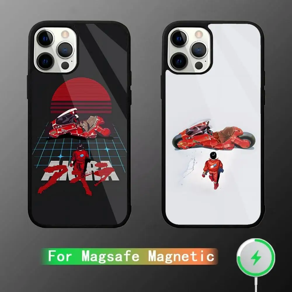 

Anime AKIRA Motorcycle 90s Phone Case For iPhone 16,15,14,13,12,11,Plus,Pro,Max Mini Magsafe Magnetic Wireless Charging