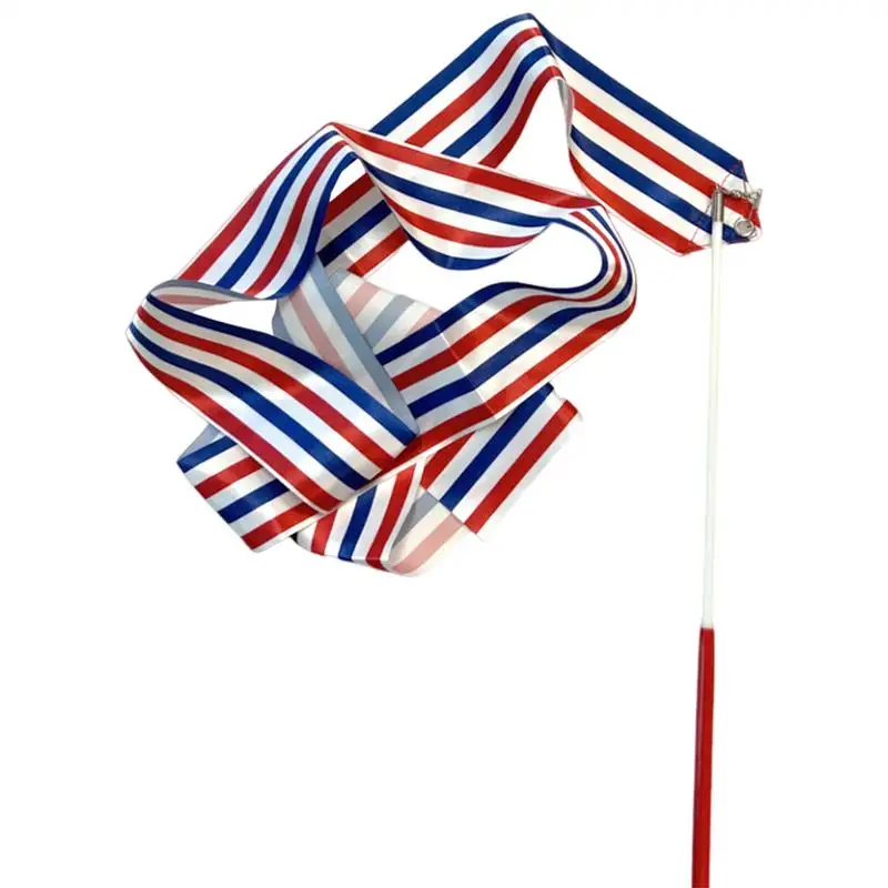 Varita serpentina de cinta de gimnasia rítmica para bailar, varita de bailarina para niños, cinta de gimnasia de 78,7 pulgadas, serpentina de seda para